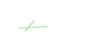 Collision detection between two segments