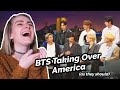 JK WHAT IS GOING ON ✰ BTS Taking Over America REACTION
