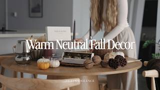 Decorating Home for Fall | earthy decor, new bedding, little apartment changes screenshot 3