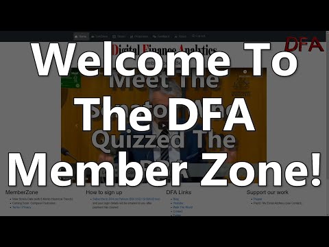 Welcome To The DFA Member Zone!