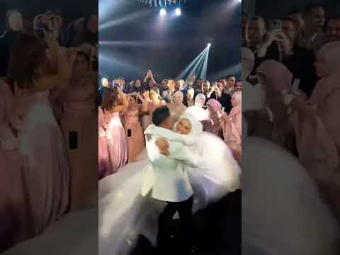 شوفو العريس شال العروسه ازاي اكسبلور افراح مصر ترند Trending Bride Wedding