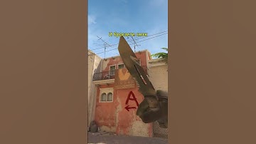 Mirage - Смок в коннектор  #csgo #cs2smokes #cs2 #кс2