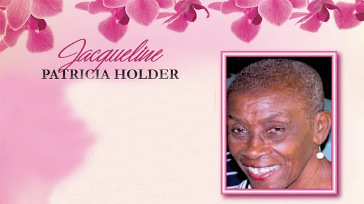 Celebrating the Life of JACQUELINE PATRICIA HOLDER