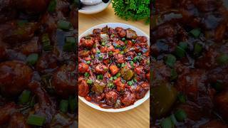 Soyabean Chilli | Soya Chilli Recipe 😍 #shorts #viralshorts #soyabean