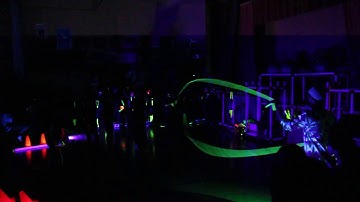 2017 Pioneer Elementary Demo Show - Black Light Double Dutch