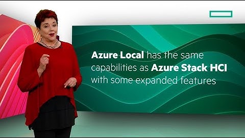 HPE ProLiant for Azure Local Integrated System