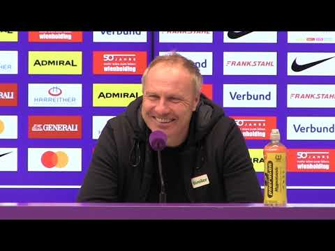 Video: Thomas Silberberger (Trainer WSG Tirol) - die Pressekonferenz nach dem Spiel gegen FK Austria Wien