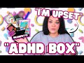 Why This &quot;ADHD&quot; Box is SO UPSETTING! | Brainfetti Unboxing