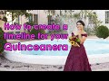 How to create a timeline for your Quinceanera by Paloma Jacobo Photography