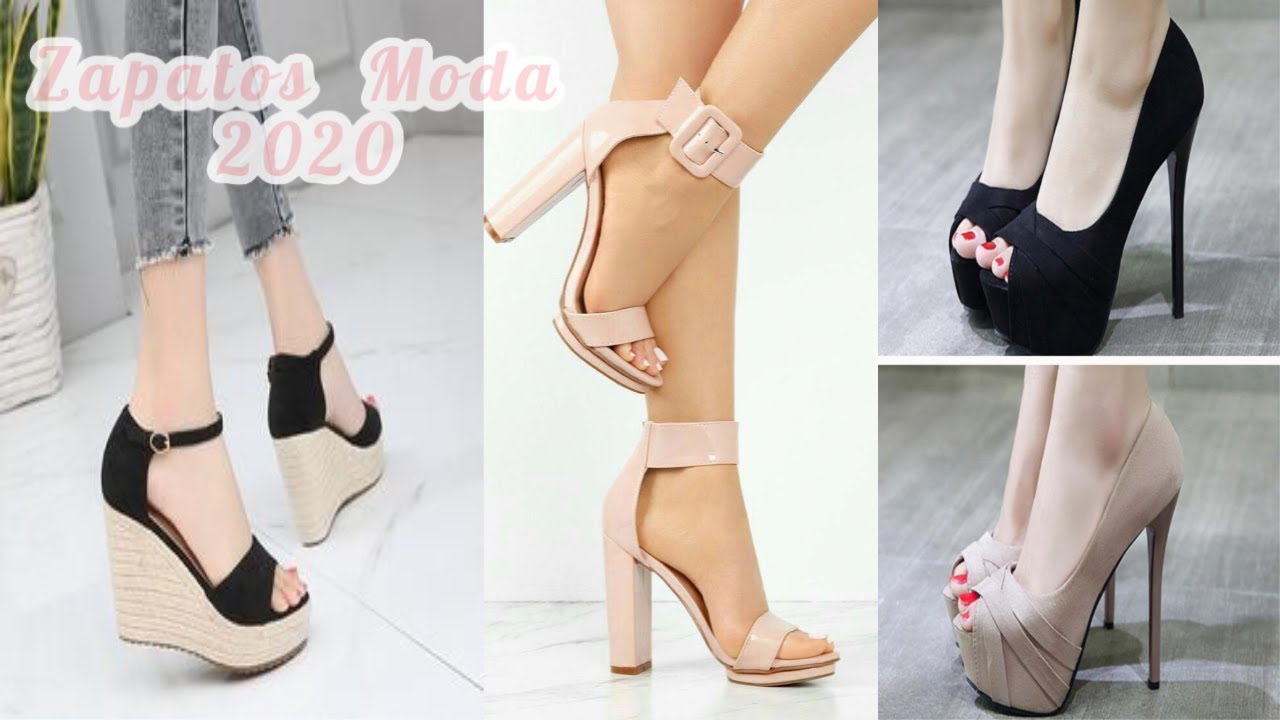 ÚLTIMA MODA EN #ZAPATOS DE MUJER DE #TACON Y YouTube