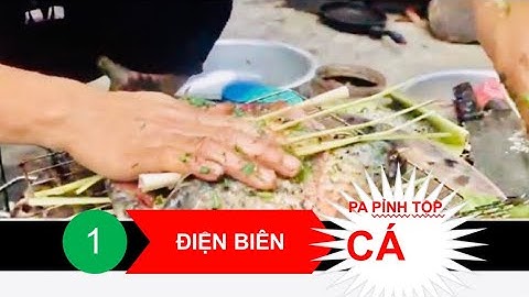 Người Thái làm cá nướng Pa pỉnh tộp. (life in vietnam)