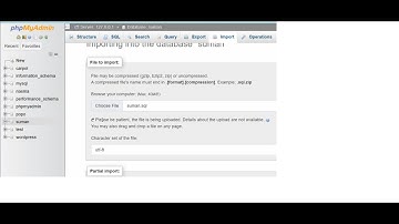 How to Import SQL Database to phpMyAdmin Xampp || wordpress