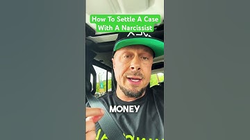 How to settle a child custody or divorce case with a narcissist #childcustody #divorce #narcissism