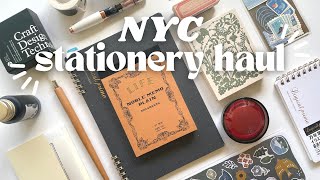 Stationery Shopping in New York City!  Chatty Stationery Haul