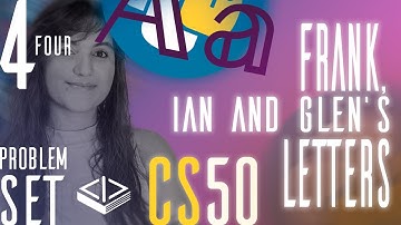 PROBLEM SET 4: FRANK, IAN AND GLEN