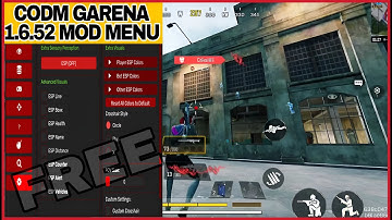 NEW CODM GARENA 1.6.52 MOD MENU UPDATE! (Aimbot, Wallhack)