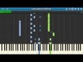 Video thumbnail of "Giuseppe Verdi - La donna e mobile piano (Synthesia)"