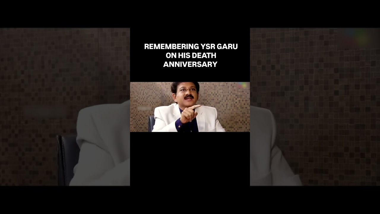 Remembering people’s leader Dr. Y. S. Rajasekhara Reddy on his death anniversary🙏