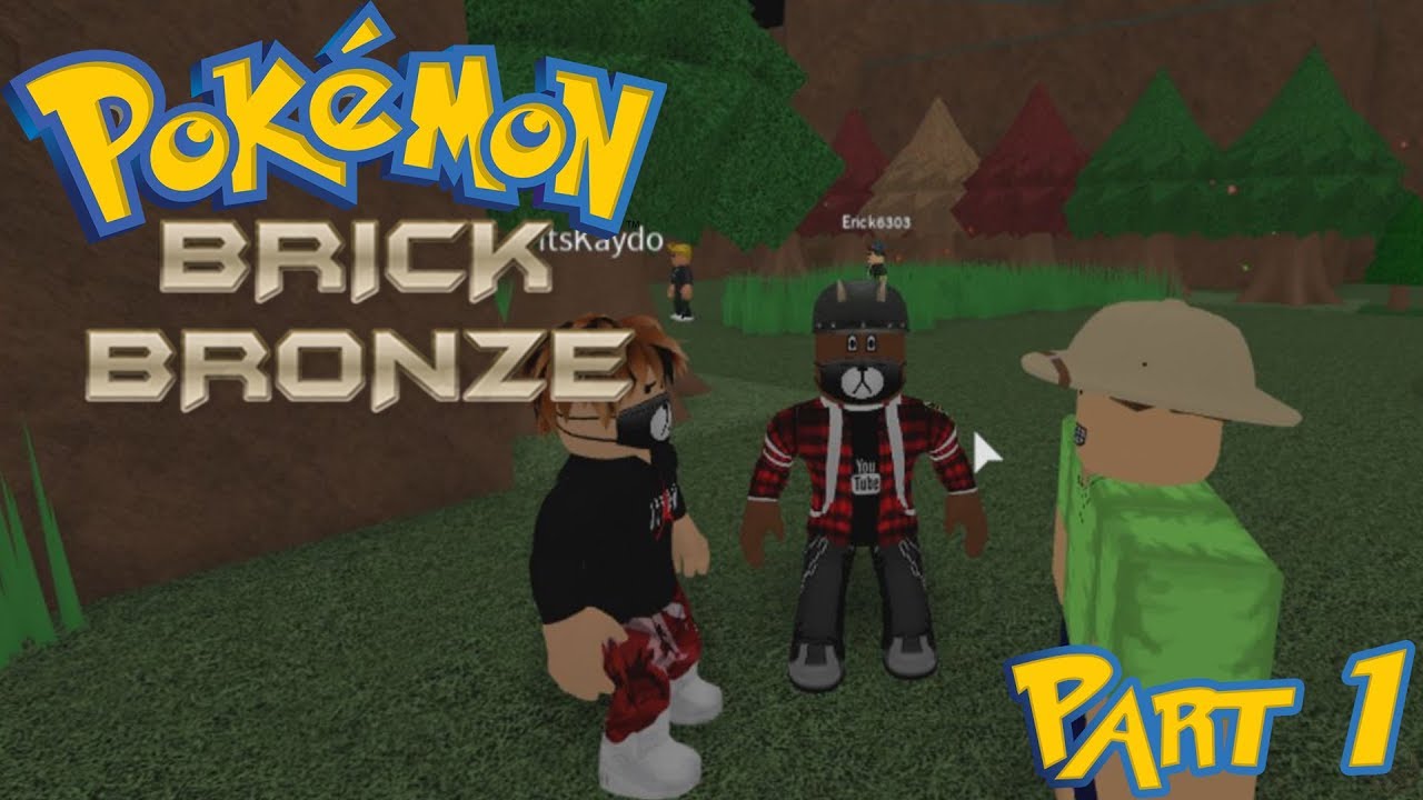Pokemon Brick Bronze Part 1 Youtube - roblox xbox one pokemon brick bronze