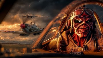 Aces High - Iron Maiden 4K AI VIDEO ANIMATION