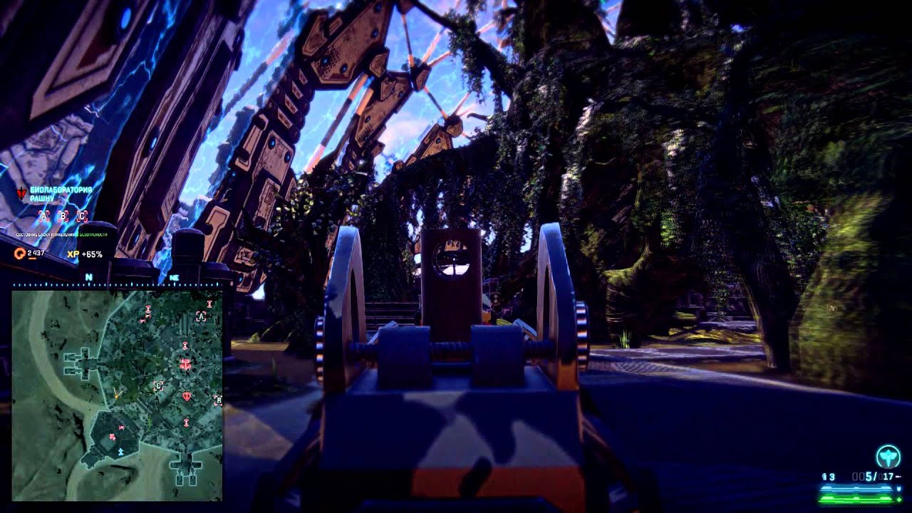 Первый взгляд на новую биолабораторию. PlanetSide2.