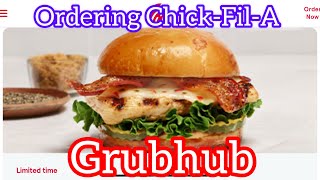 How cheap is it when ordering Chick- fil-A  through GrubHub ???