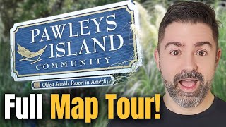 LIVE The BEACH LIFE In Pawleys Island!! {FULL Map Tour, Part 1}