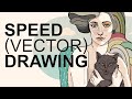 SPEED (VECTOR) DRAWING- using Adobe Illustrator