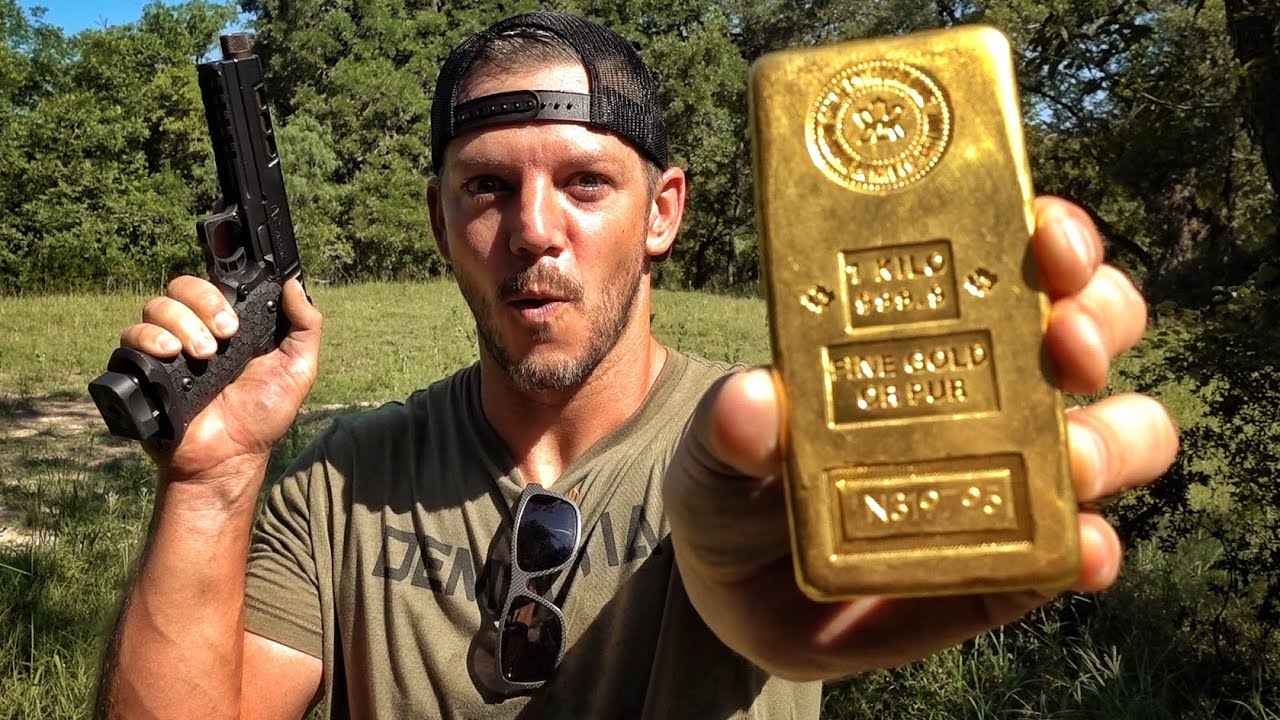 Is a Gold Bar Bulletproof? $45,000!!!