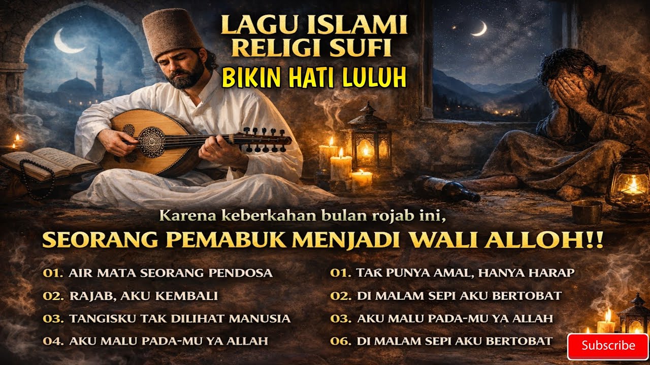 Lagu islami Sufi religi || "air mata seorang pendosa" lagu religi penyejuk jiwa | bikin hati luluh |