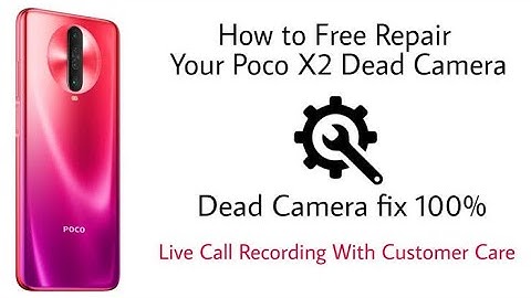 Poco X2 Camera Fix cpu reballing