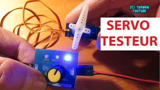 TESTEUR SERVO - REVIEW MODELISME MODE D'EMPLOI SERVOMOTEUR