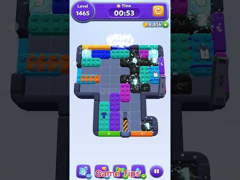 Color Block Jam level 1465 Solution Walkthroug