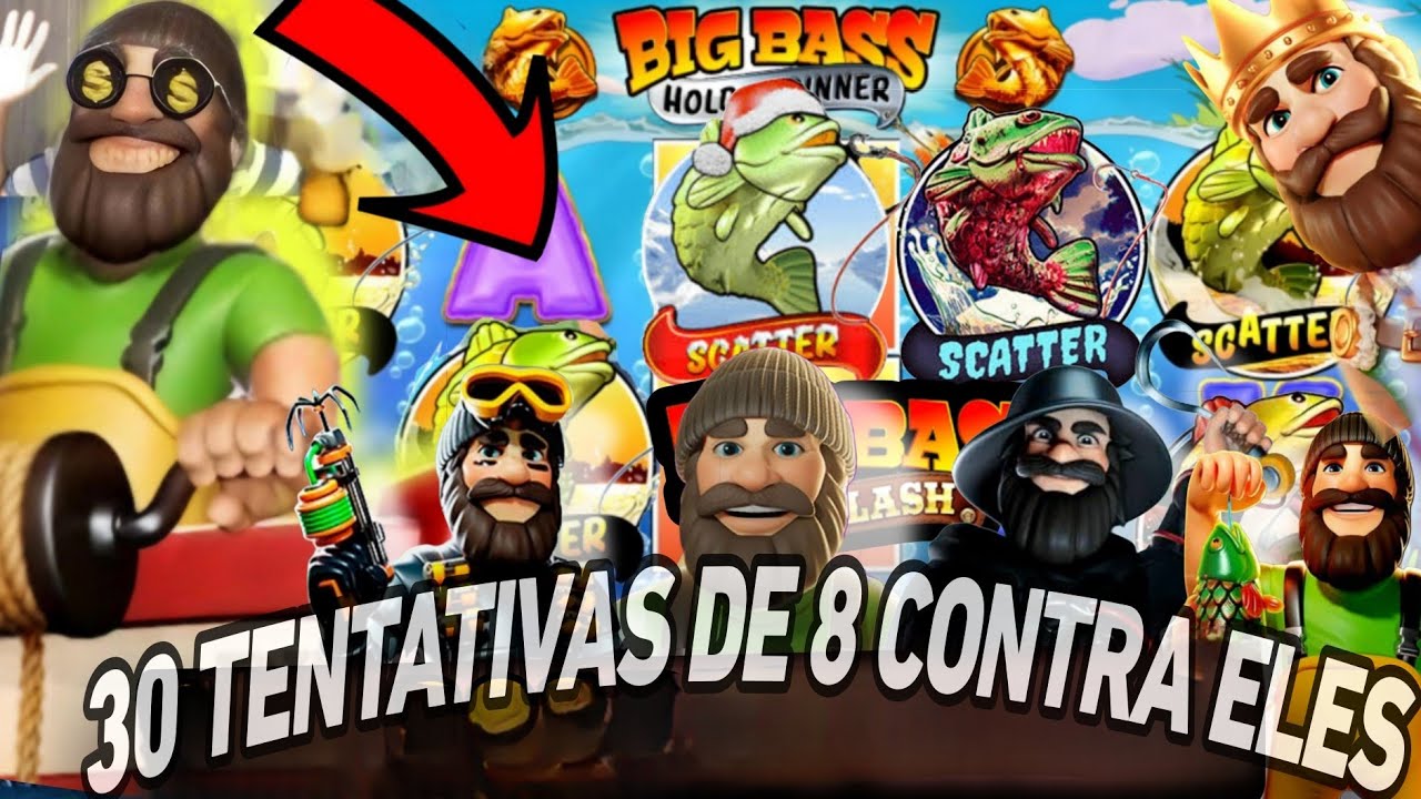 VARIAS BETADA DE 8 PILA🐠 PESCARIA BRUTA CONTRA OS BIG BASS 🔥
