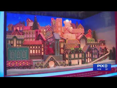 Bloomingdale's unveils holiday window displays at flagship 59th