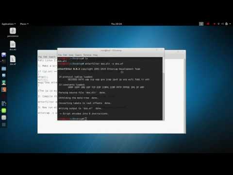 Kali Linux 2 0  How To DoS Attack   Ettercap