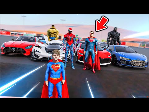 ولد سوبرمان يتحدى ابوه في الصحراء فلم قراند