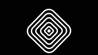 Rotating Square illusion | Rounded edges square pulsate radially | Manim Animation