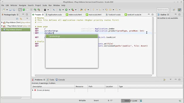 Routing Details in Play using Scala