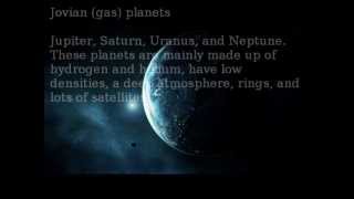 Kepler's laws, planet rotation, orbit, composition.