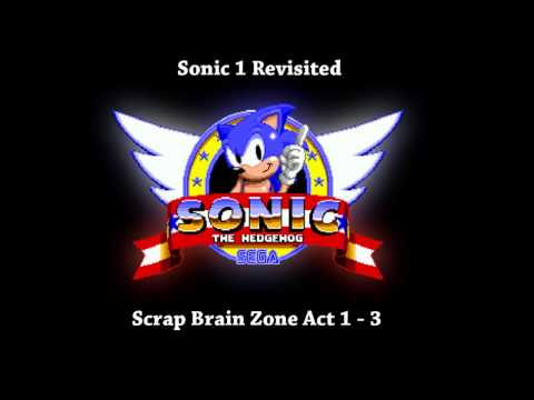 Sonic 1 Revisited Scrap Brain Zone Act 1 3 
