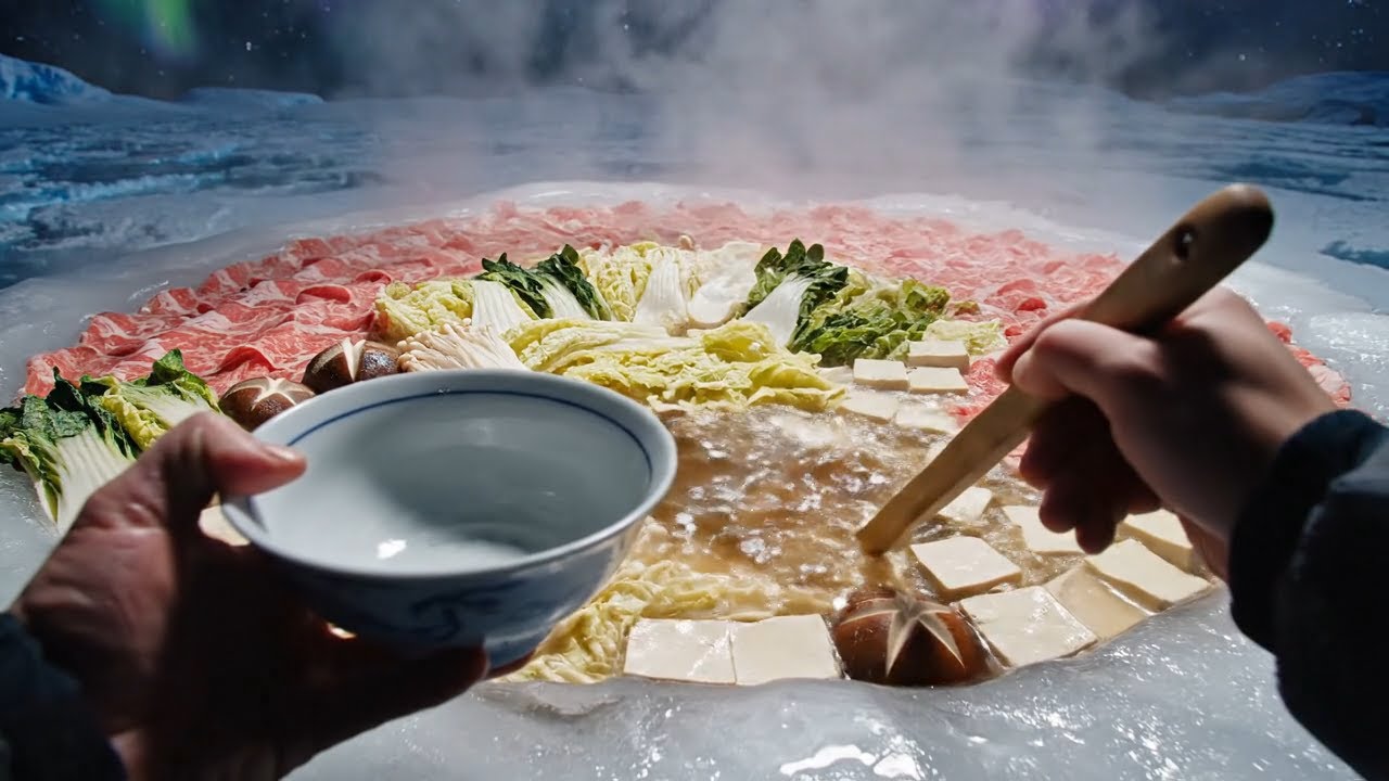 極寒の地でどれ食べたい？🍲│Which one would you want to eat in a freezing cold place?#asmr #ai #aiart