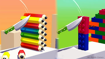 ‎Slice It All! - All Level Gameplay Walkthrough - Oddly Satisfying  - (Android   IOS)