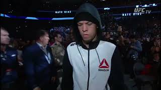 Nate Diaz Entrance / Walkout Opening vs Conor McGregor. Resimi