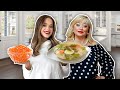 We Made Russian Food 😱 | Cooking With My Mama