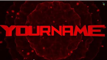 Awesome red FREE 3D intro template ~EpicGraphics