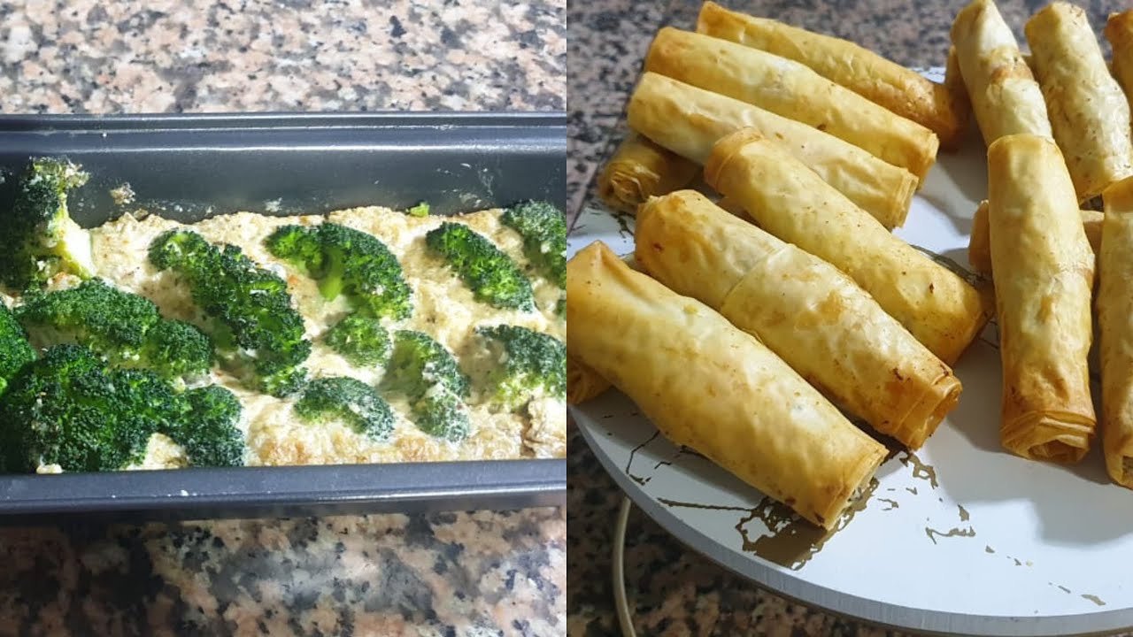 شهيوات رمضان سيكار بالفطروالجبن وكراتان البروكولي في الغاية والنهاية👌🏻👌🏻👌🏻
