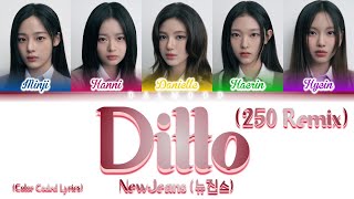 NewJeans (뉴진스) - Ditto (250 Remix) [Color Coded Lyrics Han|Rom|Eng]