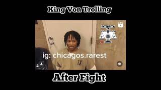 King Von Trolling Co's After Fight  #lildurk #kingvon #shorts