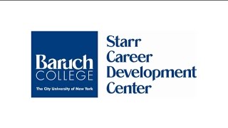Welcome to the Starr Career Development Center
